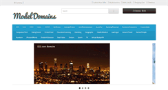 Desktop Screenshot of modeldomains.com